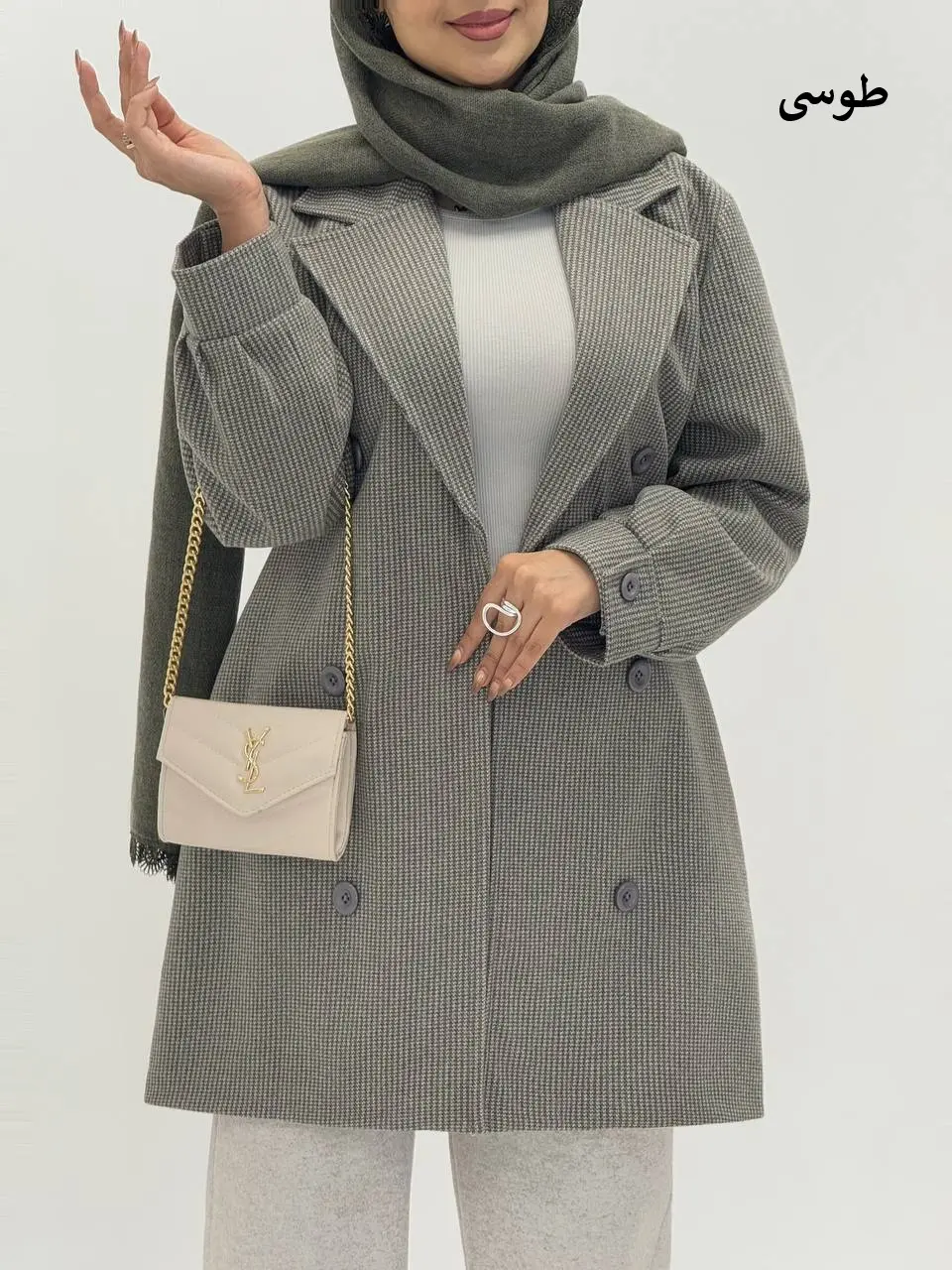 3591-پالتو فوتر دلناز